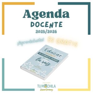 agenda docente para maestros de primaria - recurso descargable